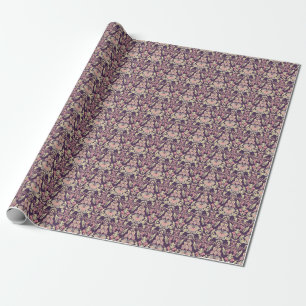 Klassische barocke, Vintage Tapete mit Blumen. Geschenkpapier