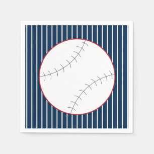 Klassische Baseball-Party-Servietten Serviette