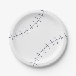 Klassische Baseball-Party-Teller Pappteller