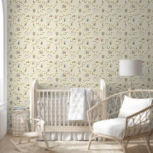 Klassische Beatrix-Potter-Kinderzimmer-Tapete