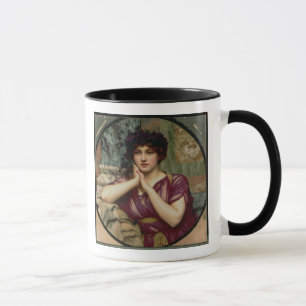 Klassische Beauty, 1901 (Öl auf Leinwand) Tasse