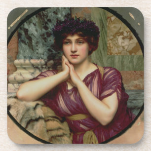 Klassische Beauty, 1901 (Öl auf Leinwand) Untersetzer