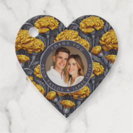 Klassische benutzerdefinierte Nelke Sparkle Forest Geschenkanhänger