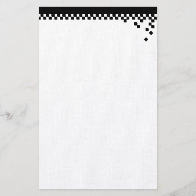 Klassische Berufliche Stationerie Briefpapier (Vorderseite)