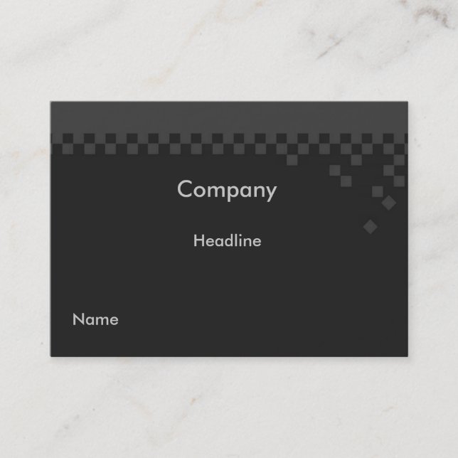 Klassische Berufliche Visitenkarte (Vorderseite)