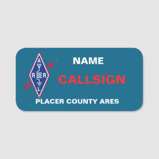 Klassische Bezeichnung Namensschild