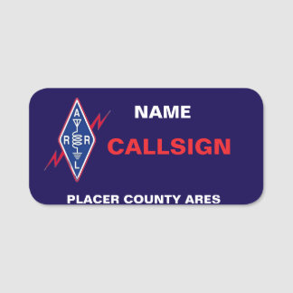 Klassische Bezeichnung Namensschild