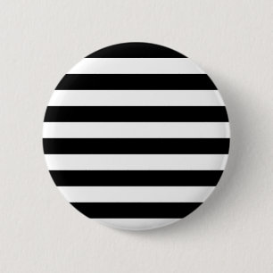 KLASSISCHE BLACK- UND WEISSSTREIFEN BUTTON