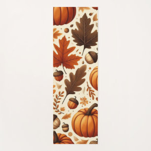 klassische Blätter/Kürbisse/Akkorde Herbst Yogamatte