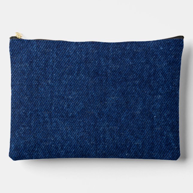 "Klassische Blaue Jeans"  Zubehörtasche (Vorderseite)