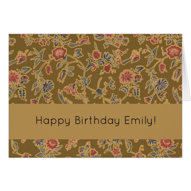 Klassische Blume Chintz Hübsch Soft Floral Design (Vorderseite (Horizontal))