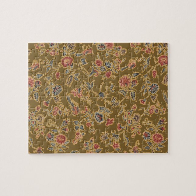 Klassische Blume Chintz Hübsch Soft Floral Design Puzzle (Horizontal)