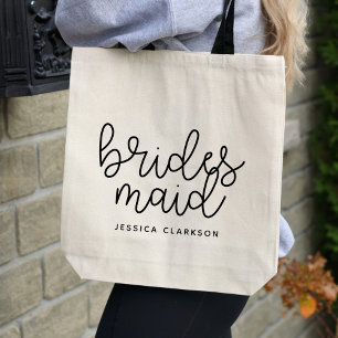 Klassische Brautjungfer-Tasche Tragetasche