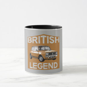 Klassische britische Autos Petrolhead Vintage Tasse