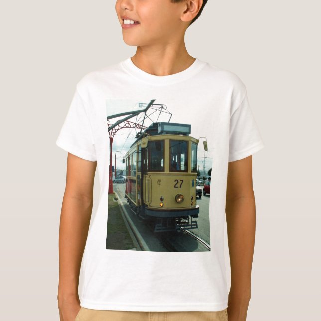 Klassische britische Tram T-Shirt (Vorderseite)