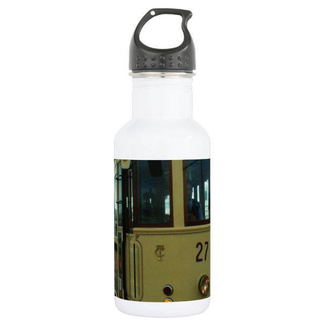 Klassische britische Tram Trinkflasche (Vorderseite)