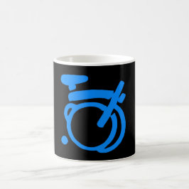 Klassische Brompton Tasse mit Lagune-Blau Brompton