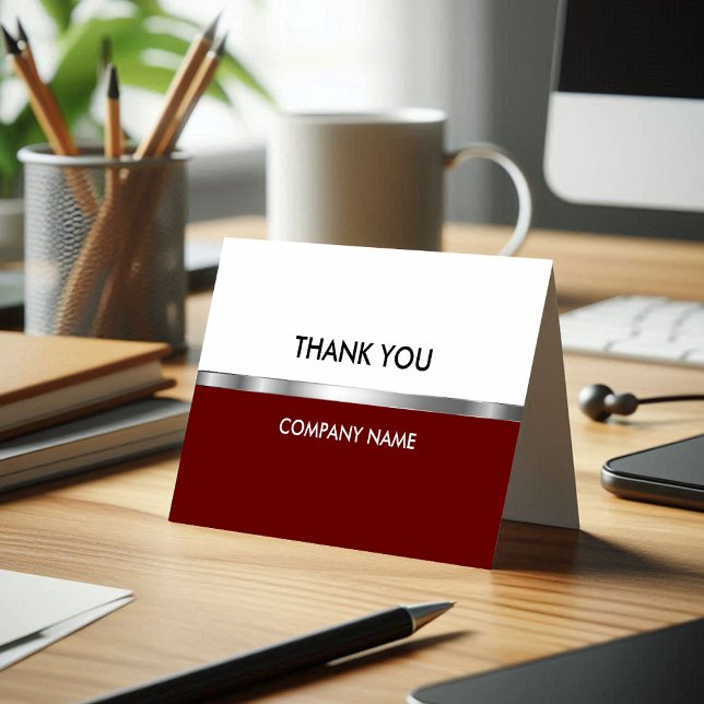 Klassische Business-Dankeschön Karten (Von Creator hochgeladen)