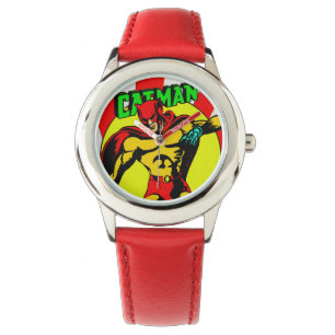 Klassische Cat-Man-Watch der 40er Jahre Armbanduhr