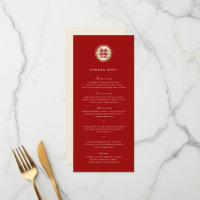 Klassische Circle Double Happiness Chinese Wedding