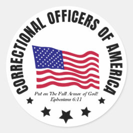 Klassische COA-Aufkleber Runder Aufkleber