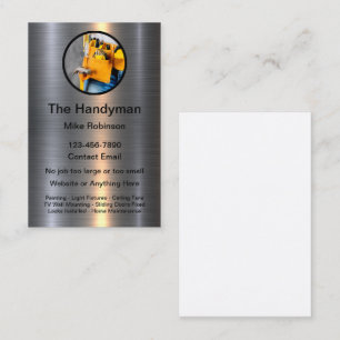 Klassische Coole Handyman-Visitenkarten Visitenkarte
