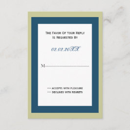 Klassische Corporate Party Einladung Rsvp-Karten