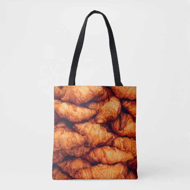 Klassische Croissants, Topansicht (Vorderseite)