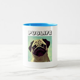 Klassische Cutes Lieblings-Hunde Mops Tasse Shot