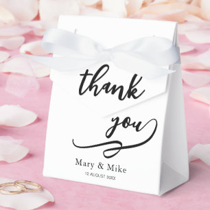 Klassische Dankeschön-Box für Partys und Events Geschenkschachtel