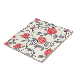 Klassische Dekorative Rose Fliesen für die Wohnges