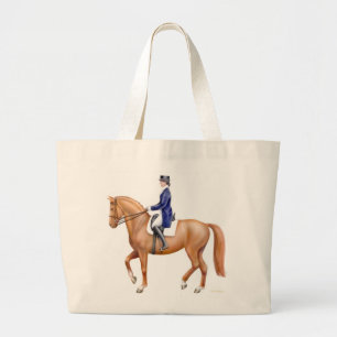 Klassische Dressage-PferdeTaschen-Tasche Jumbo Stoffbeutel