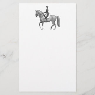 Klassische Dressurpferde Briefpapier