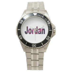 Klassische Edelstahl-Uhr Jordaniens Armbanduhr