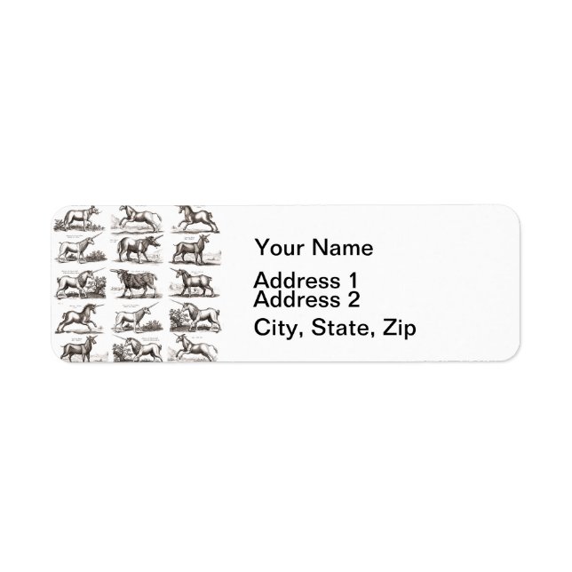 Klassische Einhorn Antike Mythische Magische Kreat (Vorne)