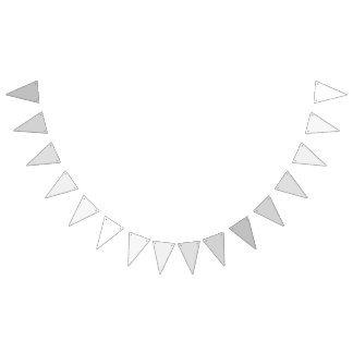 Klassische Elegance Silver to White Grace Banner