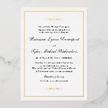 Klassische Elegante Hochzeit