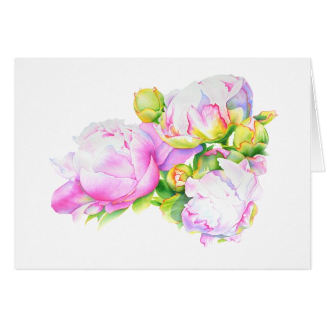 Klassische, elegante, rosafarbene, bläserne Perle (Vorderseite (Horizontal))