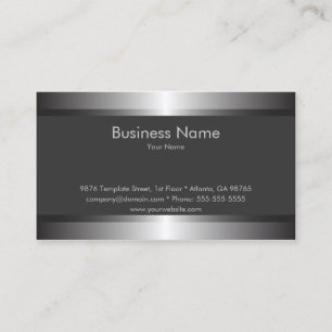 Klassische elegante Visitenkarte-Schablone Visitenkarte