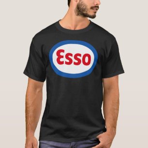 Klassische Esso-Benzin-Dieselkraftstoff-Logo T-Shirt