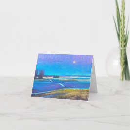 Klassische Faltkarte Dankeskarte