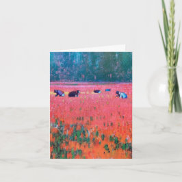 Klassische Faltkarte Dankeskarte