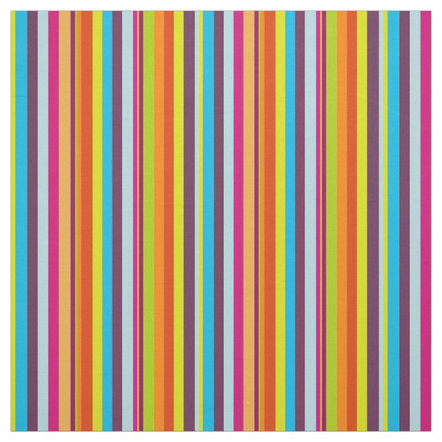 Klassische farbenfrohe Streifen Stoff (Muster)