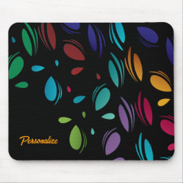 Klassische farbige Petalen Mousepad