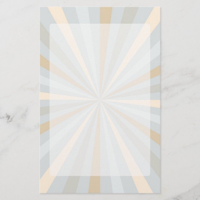 Klassische Farbtöne Harmony Bold Spinning Wheel Briefpapier (Vorderseite)