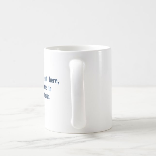 Klassische Film-Zitat-Kaffee-Tasse - coole Hand Kaffeetasse (Henkel)