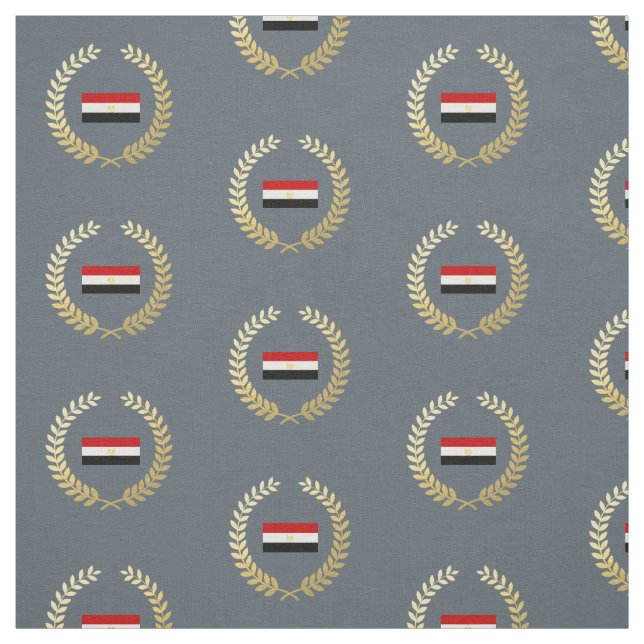 Klassische Flagge von Ägypten Stoff (Muster)