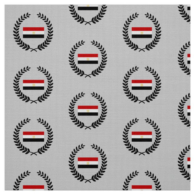 Klassische Flagge von Ägypten Stoff (Muster)