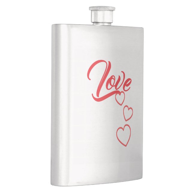 Klassische Flasche Liebe Flachmann (Rechts)