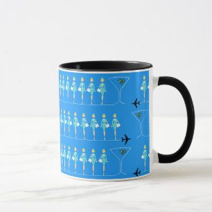 Klassische Flugbegleiter-Tasse Tasse